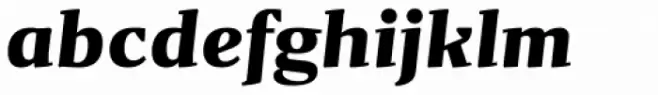 Gazeta Extra Bold Italic