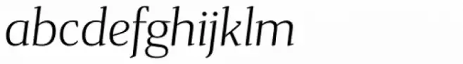 Gazeta Light Italic