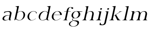 Gazi Extralight Italic Exp