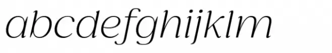 Gazpacho Light Italic