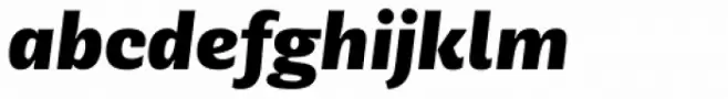Geller Sans Nr Black Italic
