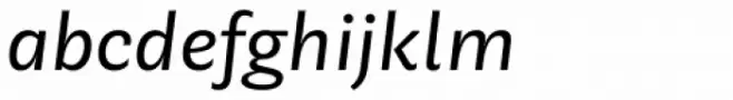 Geller Sans Rg Regular Italic