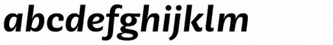 Geller Sans Rg SemiBold Italic