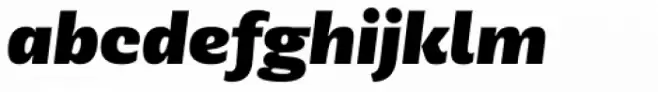 Geller Sans Rg UltraBlack Italic