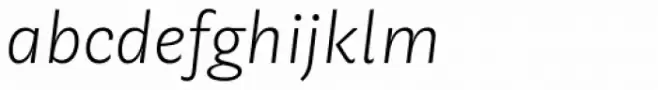 Geller Sans Rg UltraLight Italic
