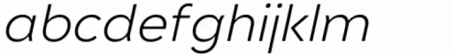 Genau Light Oblique