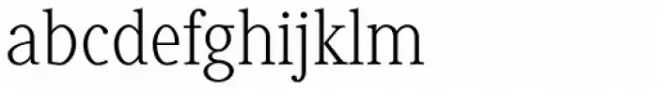 Generis Serif Pro Light