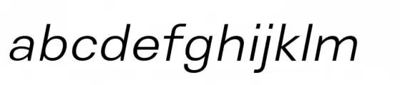 Genora Sans Light Italic
