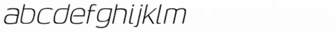 Genos Light Italic