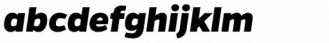 Gentona ExtraBold Italic