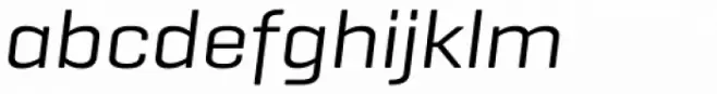 Geogrotesque Wide Regular Italic