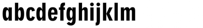 Geometric 706 Black Condensed