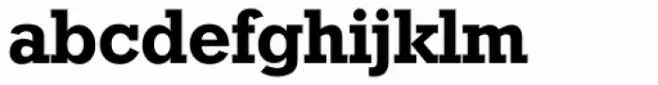 Geometric Slabserif 712 Bold