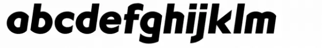 Geometrico Sans Extra Black Italic