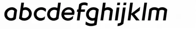 Geometrico Sans Medium Italic