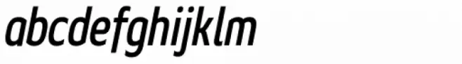 Geon Condensed Medium Italic