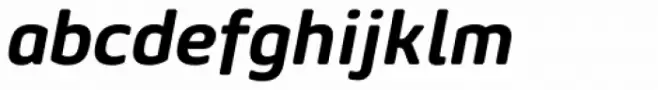 Geon Soft Extra Bold Italic