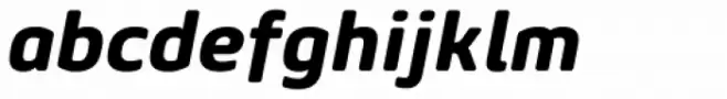 Geon Soft Heavy Italic