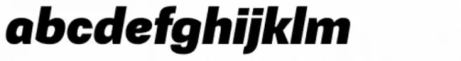 Gerlach Sans Black Italic