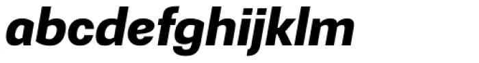 Gerlach Sans Heavy Italic