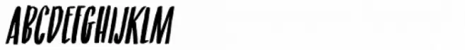 Getaway Car Italic