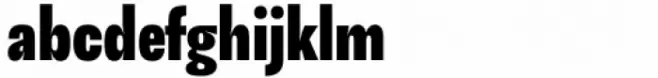 Gevher Condensed Black
