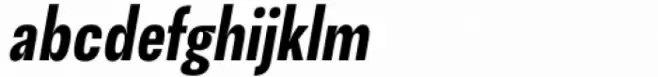 Gevher Condensed Bold Italic