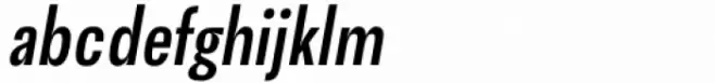 Gevher Condensed Medium Italic