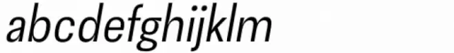 Gevher Narrow Book Italic