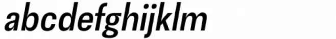 Gevher Narrow Medium Italic