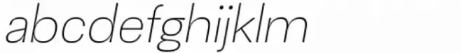 Gevher Thin Italic