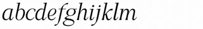 GHEA Narek Serif Light Italic