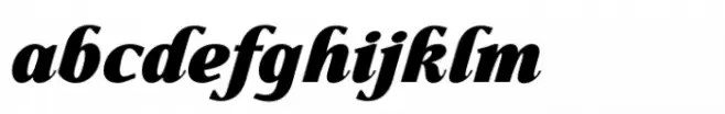 Gibralt Black Italic