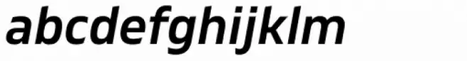Gilam Semi Bold Italic
