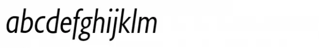 Gill Sans MT Hellenic Std Semi Condensed Regular Italic