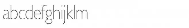 Gill Sans MT Hellenic Std Semi Condensed Thin