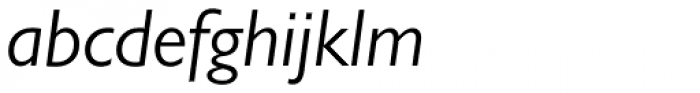 Gill Sans Nova Book Italic