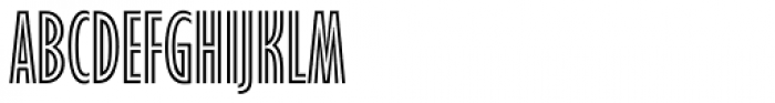 Gill Sans Nova Inline Condensed