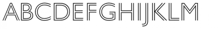 Gill Sans Nova Inline ExtraLight