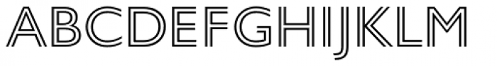 Gill Sans Nova Inline Light