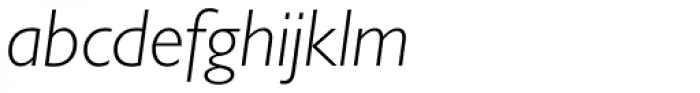Gill Sans Nova Light Italic
