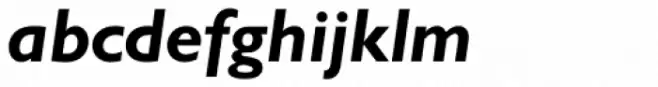 Gill Sans Pro Bold Italic