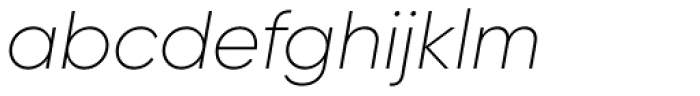 Gilroy Ultra Light Italic