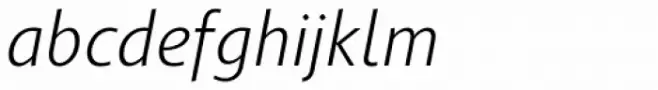 Gimbal Grotesque Book Italic