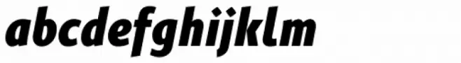 Gimbal Grotesque Condensed Heavy Italic