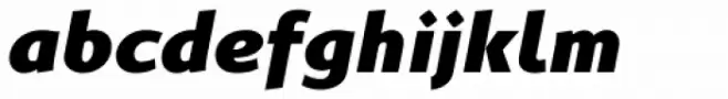 Gimbal Grotesque Extended Heavy Italic