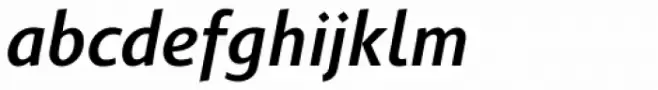 Gimbal Grotesque Medium Italic