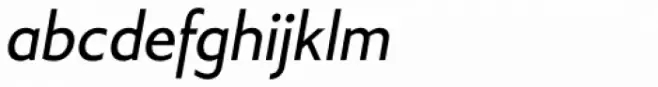 Gina Medium Italic