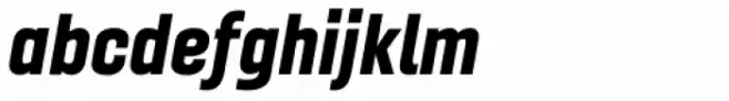 Gineso Condensed Black Italic