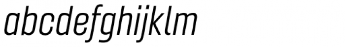 Gineso Condensed Book Italic